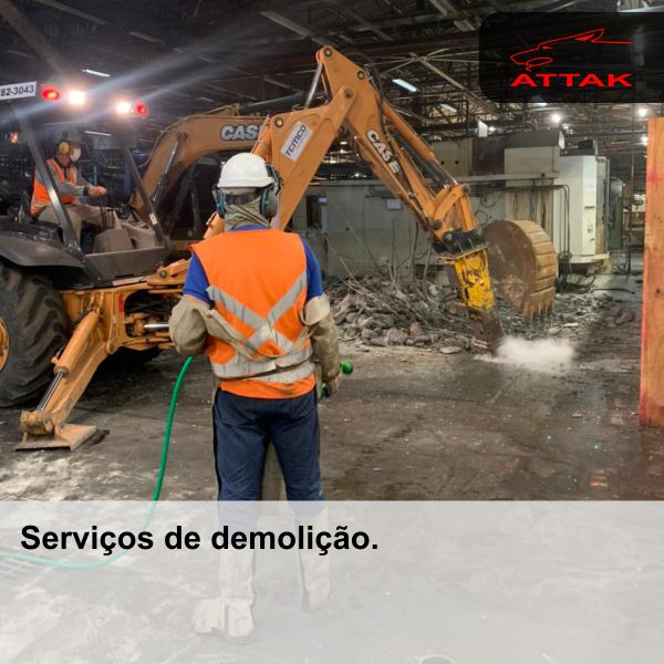 Serviços de demolição